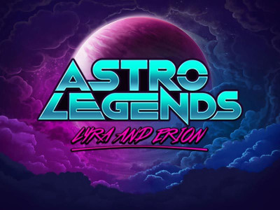 Astro Legends Microgaming Slot Logo Astro Legends Microgaming Slot Logo